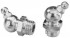 Graisseur genre « hydraulic » 45° DIN 71412 1/8 GAZ acier XC10 zingué blanc